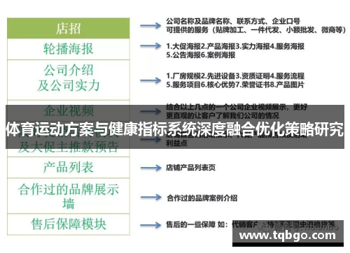 体育运动方案与健康指标系统深度融合优化策略研究